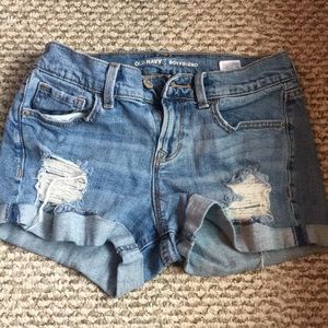 Old navy boyfriend shorts